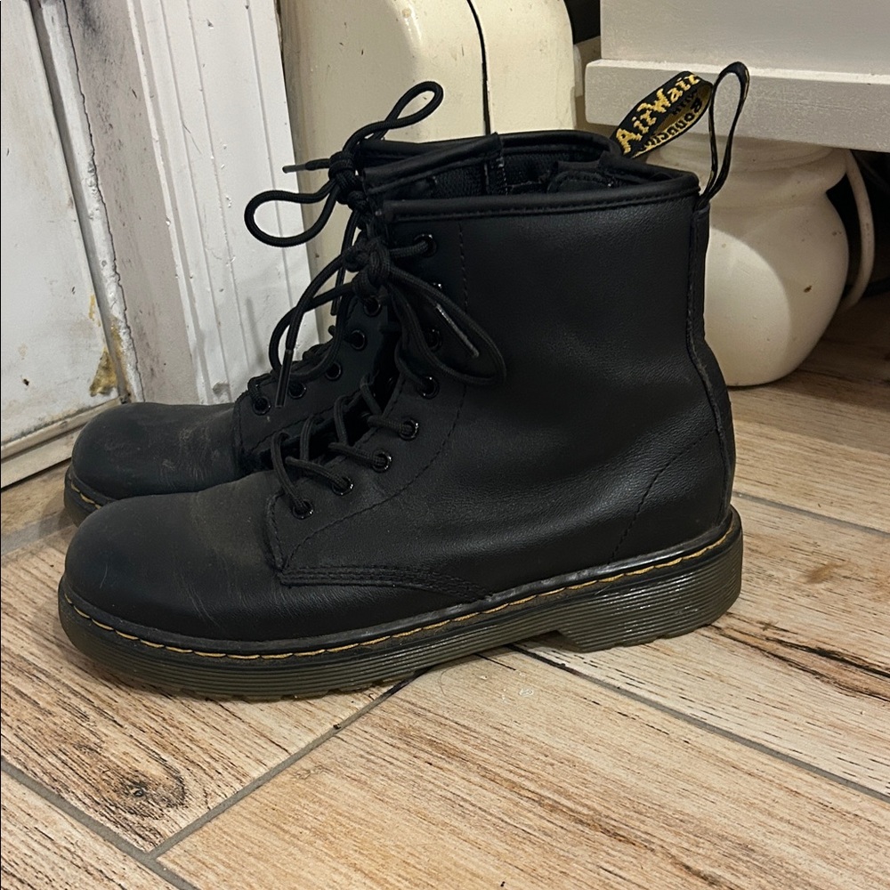 Dr. Martens Black Lace-Up Men's Boots